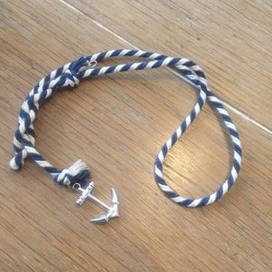 Anchor wrap bracelet